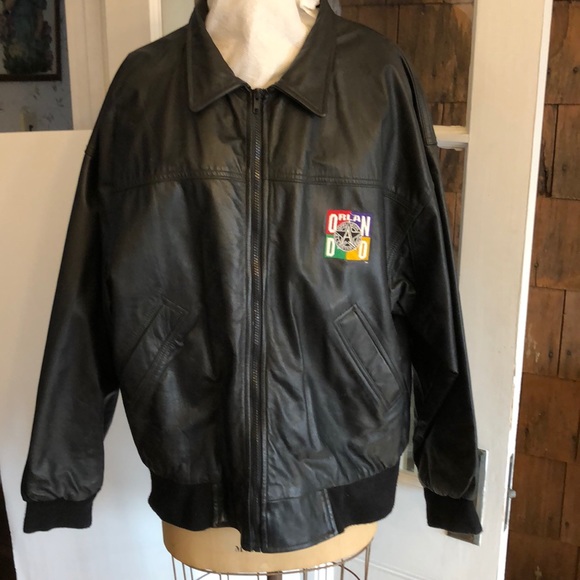 All Star Cafe Vintage Leather Jacket Orlando